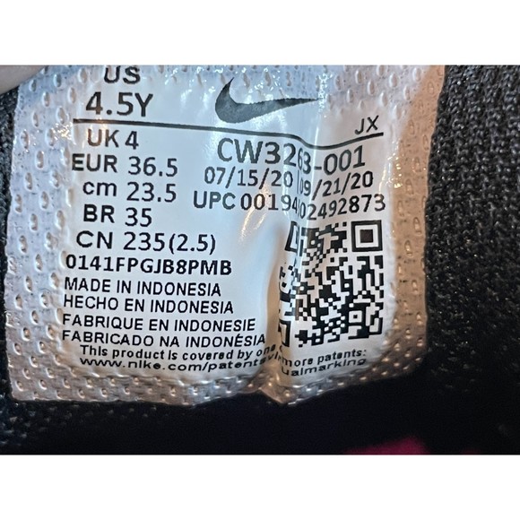 Nike Revolution Power Black Running Sneakers Shoe | Women's Size 6 US - Picture 11 of 11